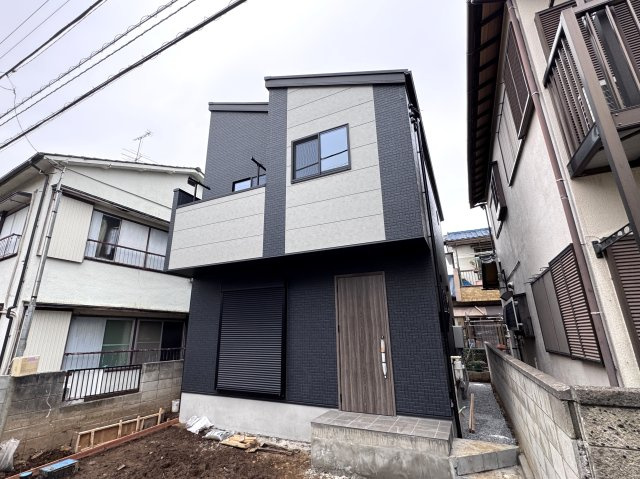 柏市永楽台1丁目新築戸建【柏市立第八小学校:徒歩9分】の外観|3月2日撮影・建物完成内覧可能です！