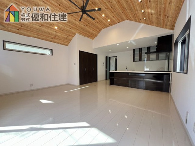 【居間・リビング】 | 新築戸建　神戸市垂水区舞子坂４丁目
