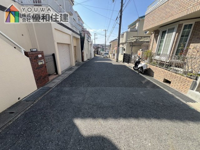 【前面道路含む現地写真】 | 新築戸建　神戸市垂水区舞子坂４丁目