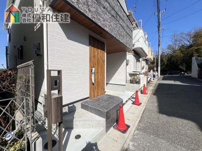 【前面道路含む現地写真】 | 新築戸建　神戸市垂水区舞子坂４丁目