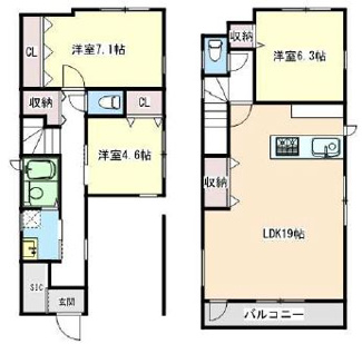 【間取り】 | 新築戸建　神戸市垂水区舞子坂４丁目