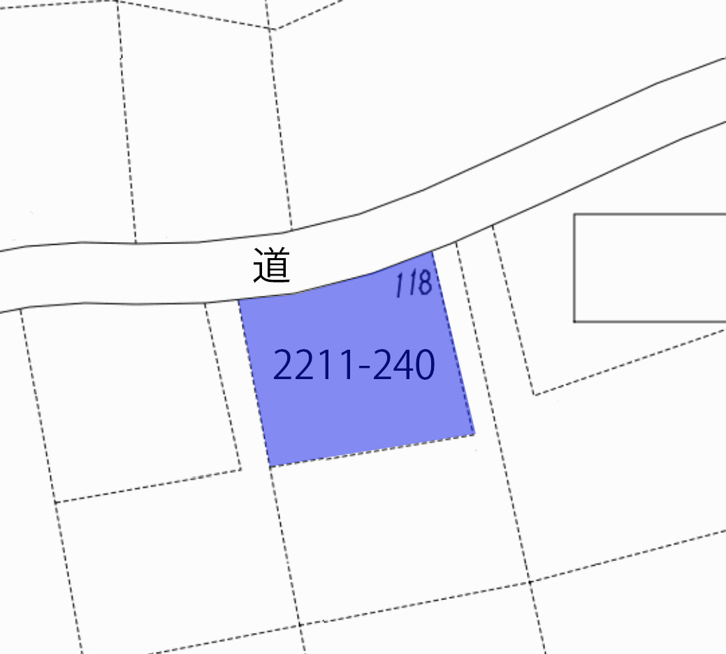 伊豆エメラルドタウン㉜の土地図