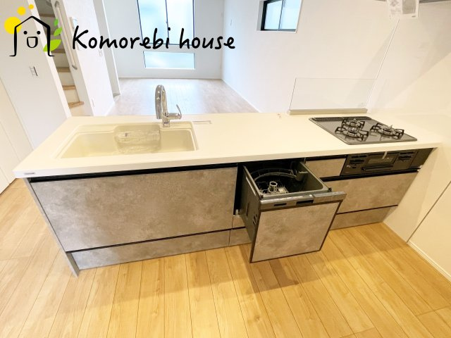 さいたま市大宮区土手町　5期　新築一戸建て　KEIAI GRACE　03のキッチン|お料理しやすいキッチンです