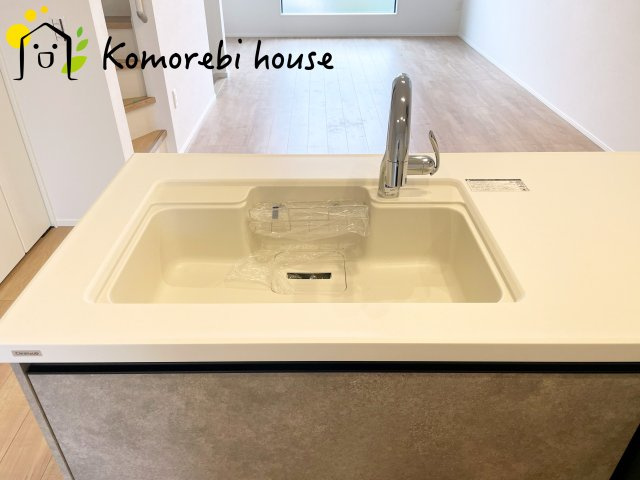 さいたま市大宮区土手町　5期　新築一戸建て　KEIAI GRACE　03のキッチン|お料理しやすいキッチンです