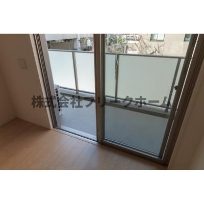 武蔵野市中町２丁目の賃貸マンションのバルコニー