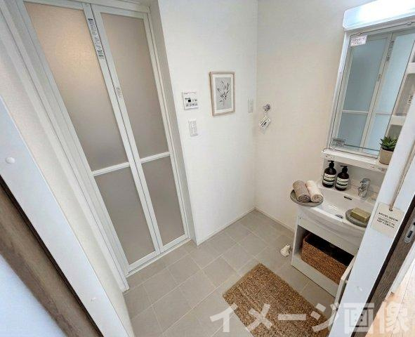 EXCEL長田Bの洗面所|※室内画像は別号室のもの