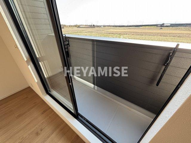 EXCEL長田Bのバルコニー|※室内画像は別号室のもの