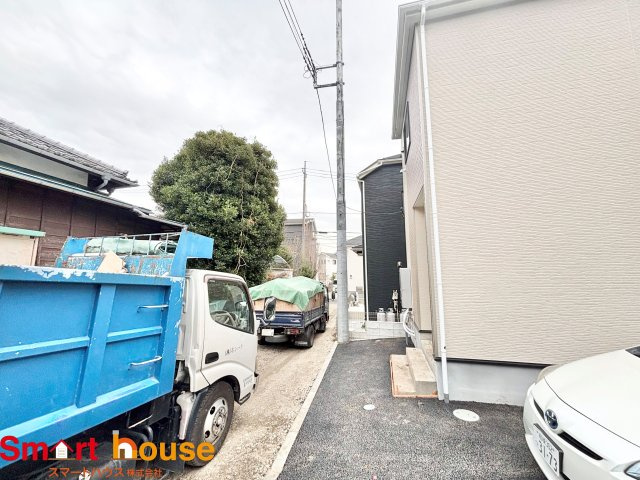 相模原市緑区谷ケ原第3　新築全3棟の前面道路含む現地写真