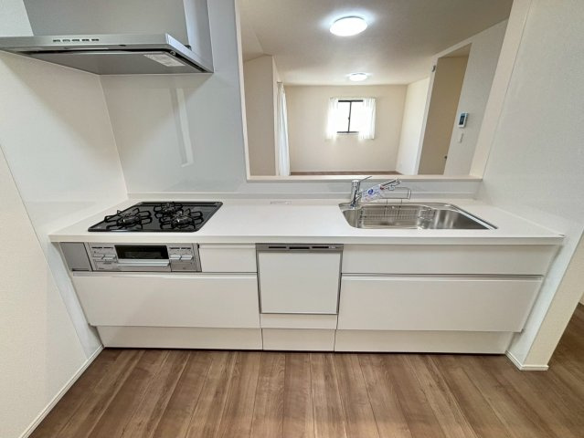 江戸川区東小岩１丁目　新築戸建A号棟のキッチン|2026年3月1日撮影