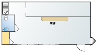 【間取り】 | 村川店舗　1階