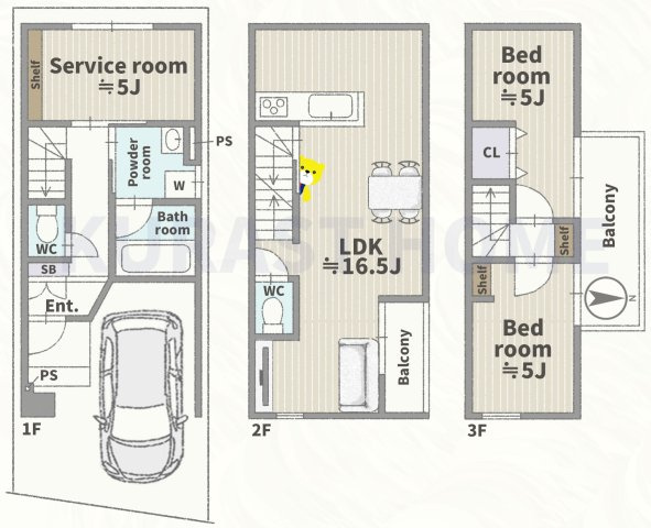 京都市右京区嵯峨野芝野町　新築戸建