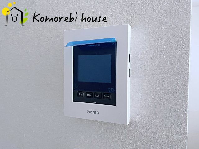 さいたま市大宮区土手町　5期　新築一戸建て　KEIAI GRACE　04の防犯設備|モニター付インターホンです