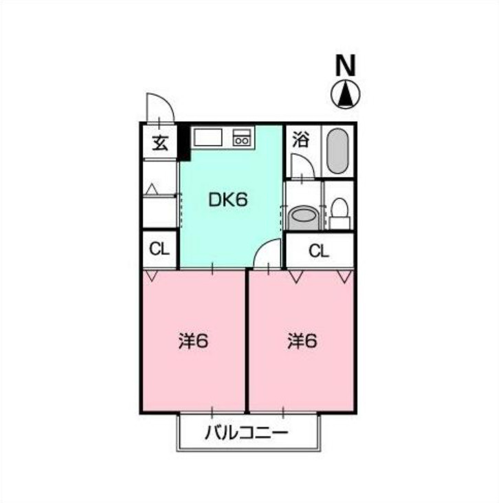 Ｋフォート和田東の間取り