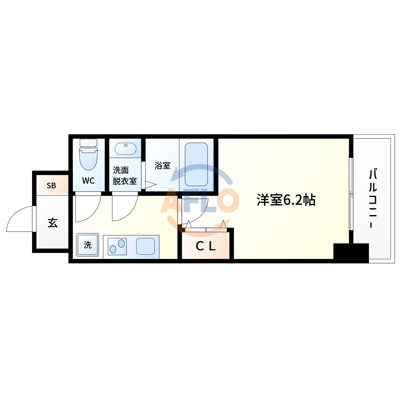 グランパシフィック今里南の間取り|グランパシフィック今里南　間取り