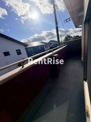 木曽川町玉ノ井字吉原道北戸建てのバルコニー