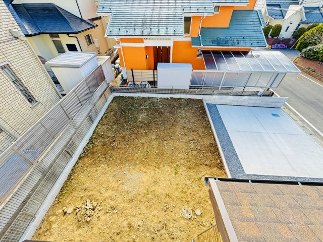 柏市花野井新築戸建【花野井小学校:徒歩7分】の展望|バルコニーより南側眺望・南側庭スペースにつき日当たり良好♪