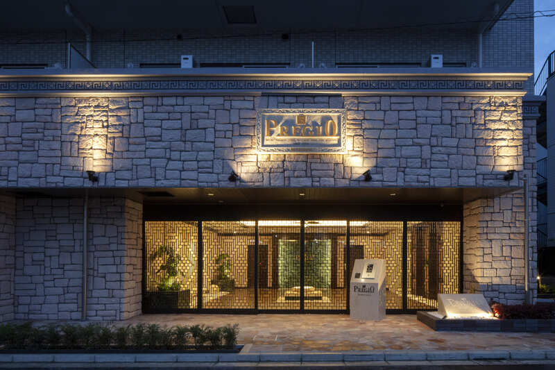 プレジオ西新井のエントランス