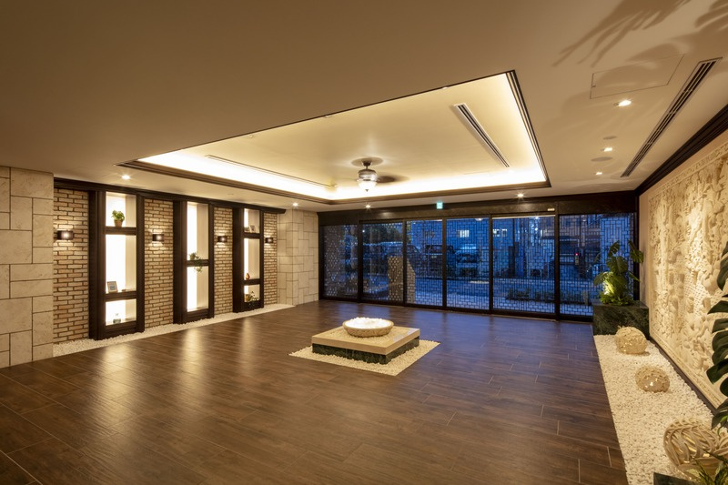 プレジオ西新井のロビー