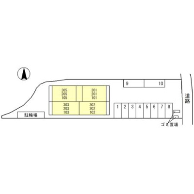 【区画図】 | フェリーチェ鳳