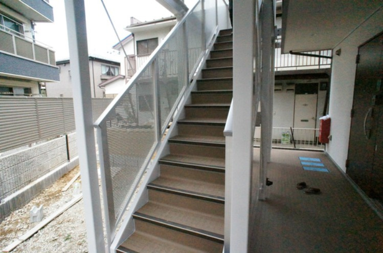 川崎市多摩区宿河原１丁目の賃貸マンションのロビー