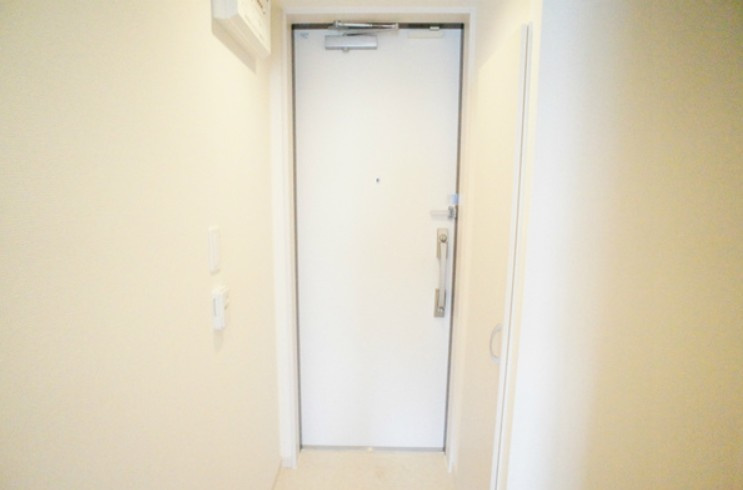 川崎市多摩区宿河原１丁目の賃貸マンションの玄関