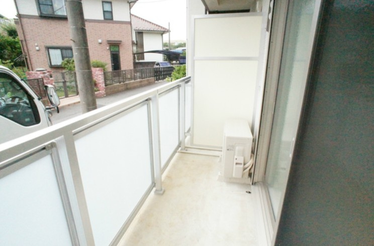 川崎市多摩区宿河原１丁目の賃貸マンションのバルコニー
