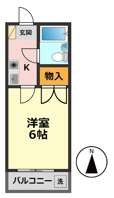 セントメゾン小岩の間取り