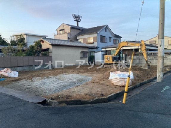 リーブルガーデン泉大津市助松町3丁目2期の前面道路含む現地写真|前面道路含む現地写真です