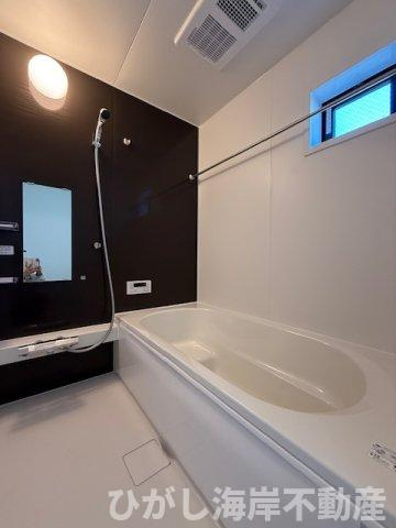 平塚市御殿４丁目　新築戸建　全５棟の浴室|1坪タイプ　ユニットバス