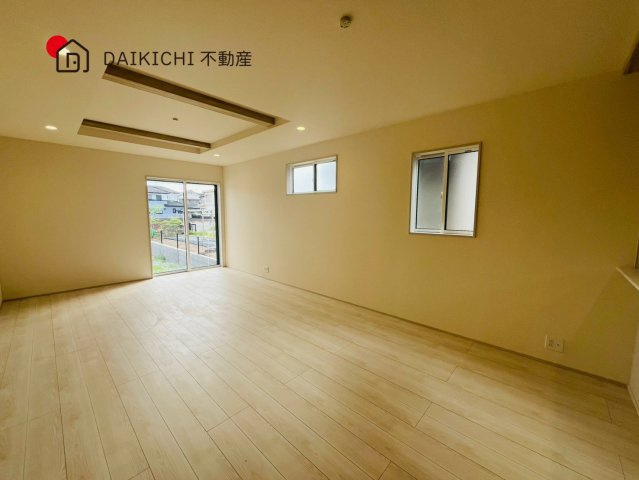 【居間・リビング】 | 加須市花崎4丁目　新築戸建　全2棟　1号棟