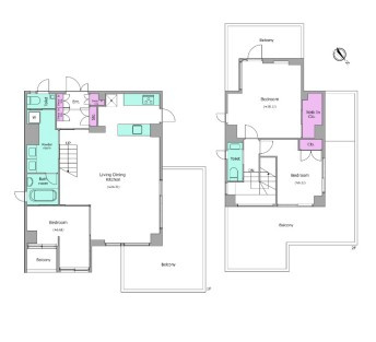 【間取り】 | アーバンパーク代々木