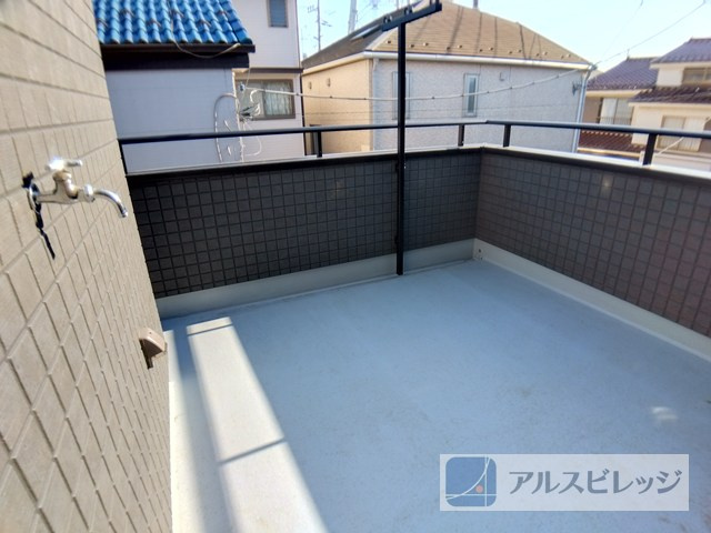 新築/新座市野寺３丁目のバルコニー|お洗濯から趣味の時間まで広々使えるバルコニ