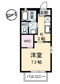 【間取り】 | グリーンビューB棟