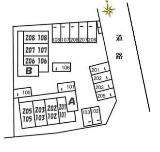 【区画図】 | グリーンビューB棟
