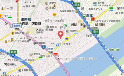 【地図】 | フジパレス野里公園