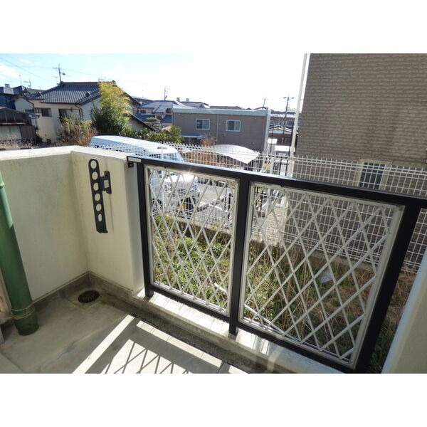 グランデュール16のバルコニー