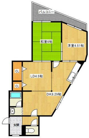 ジョイライフ宮川の間取り|和室で日々の疲れをリフレッシュ
