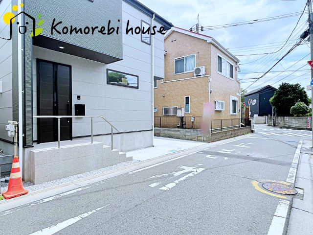 上尾市二ツ宮　1期　新築一戸建て　01の前面道路含む現地写真|26.6.6　撮影済み