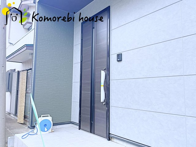 上尾市二ツ宮　1期　新築一戸建て　01の玄関|26.5.8撮影済み