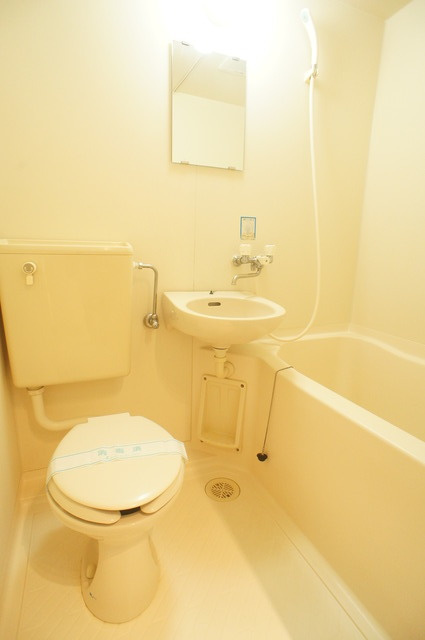 ビラおゆみ野の浴室