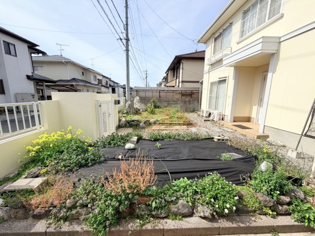 松山市堀江町 ３SLDK　中古戸建の庭