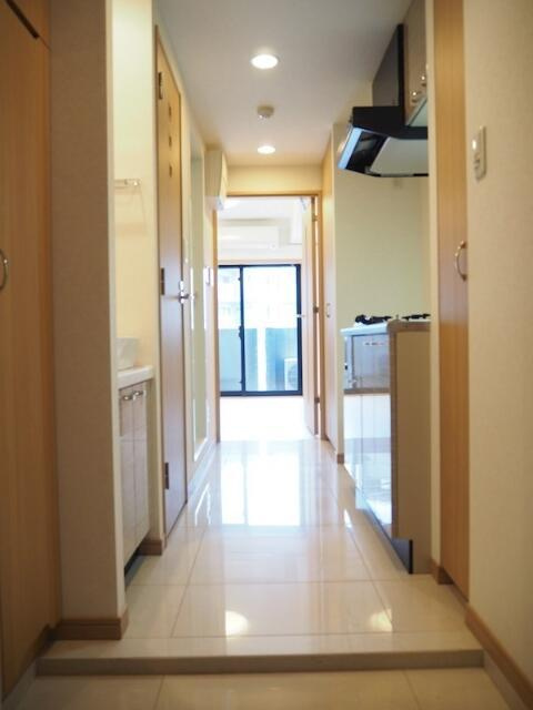 ルーブル旗の台弐番館の玄関|玄関を入ったところ