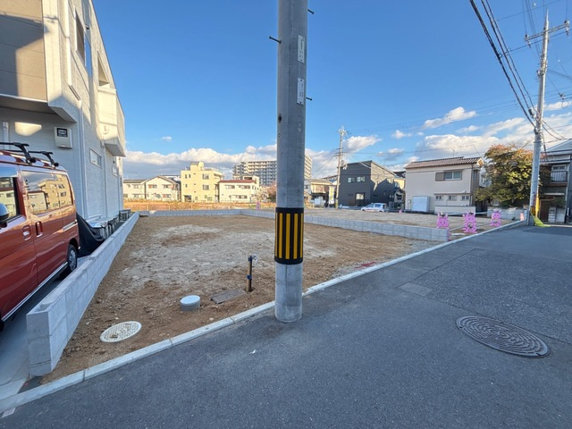 リーブルガーデン岸和田市八幡町2期の前面道路含む現地写真|前面道路含む現地写真です