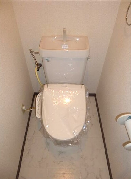 レージュグリーンのトイレ