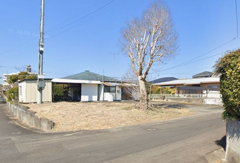 都城市花繰町の売地の外観