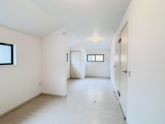 柏市松ケ崎新築戸建（松ケ崎９期）の子供部屋|6帖+5.5帖洋室・間仕切りにて4LDK変更可能