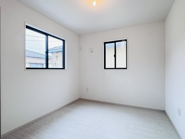 柏市松ケ崎新築戸建（松ケ崎９期）の洋室|7.2帖洋室・ウォークインクローゼットつき