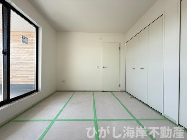 平塚市御殿４丁目　新築戸建　全５棟の洋室|3月5日撮影　建築中　6.5帖　洋室