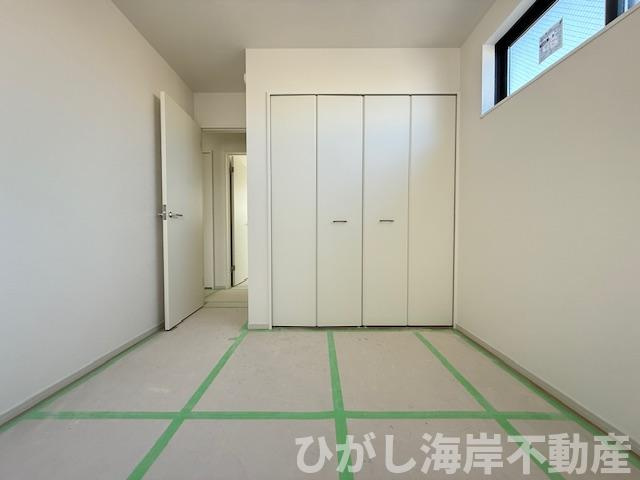 平塚市御殿４丁目　新築戸建　全５棟の子供部屋|3月5日撮影　建築中　5.2帖　洋室