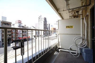 【バルコニー】 | 【上質リノベ】堺町コープマンション | 現地（2026年4月3日12：30頃）撮影
